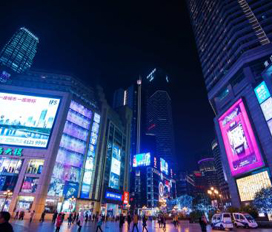 解放碑時代廣場消防裝置